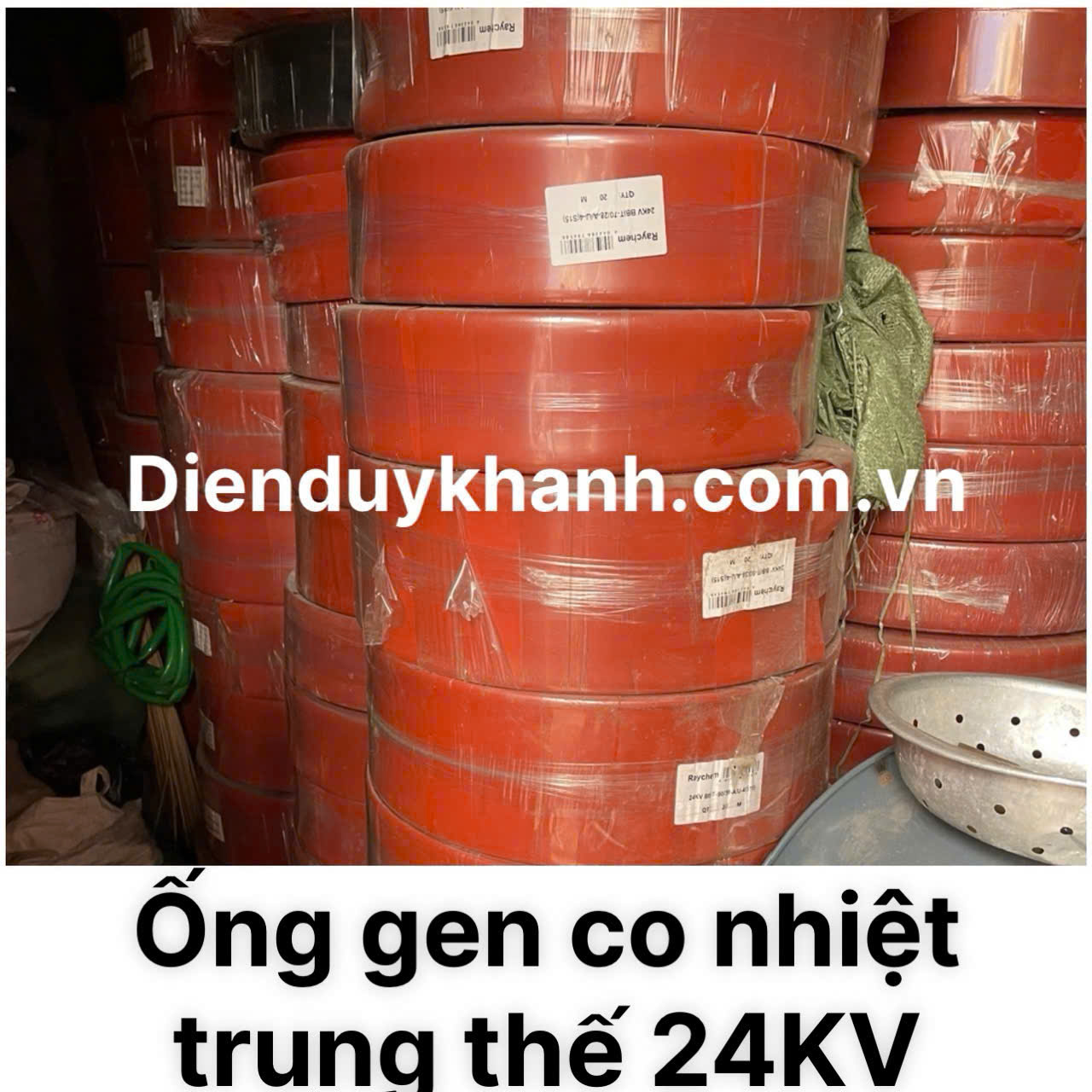 Ống co nhiệt trung thế 24kV Chất lượng Chính Hãng Giá Rẻ